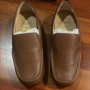 1901 Boys (little) Brown Loafers New in Box.